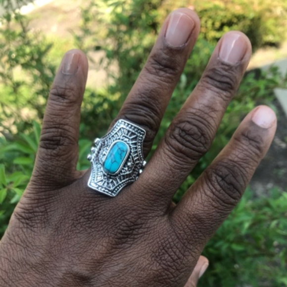 NEW WOMEN'S BOHO STATEMENT RING - Picture 1 of 1